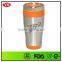 eco friendly customized 16 ounce double wall stainless steel tumbler
