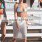 New Lady Women's Sexy White Hollow Out Beach Wear Cover Up Skirt