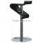 antique solid wood stainless steel leg bar chair, bar furniture sports bar chair