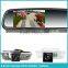 4.3 inch OEM parking sensor rearview mirror with 4 replacement radar detectors and optional autodimming function