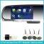 4.3inch monitor bluetooth mirror with GPS navigation reversing camera display JM043LA