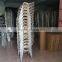 ZT-1042C aluminum patio square wooden chair