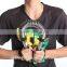 60Kg Gourd shaped electroplating Power Twister Spring Exerciser Arm Muscular Train Flexible Stretch Bendy Bar