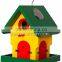 Outdoor Garden Wood BIRD HOUSE Feeder