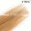 20inch natural ash blond 20color 0,5g silk straight braizilian hair prebonded keratin U nail tipped hair extension