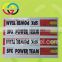 Professional factory clear printed label self-adhesive label stickers