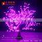 back garden decorative purple cherry blossom led light tree