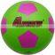 Official size and weight sporting goods high quality colorful mini rubber soccer ball