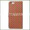 Soft Leather Customized Custom Protective Cell Phone Case for Iphone 6S