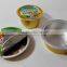 Transparent coated aluminum foil roll