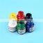 Bulk wholesale art supplies 6 color high temperature glass paints with bottle packaging for childs nontoxic