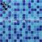 SMH18 Shiny Blue Mosaic Pool Tiles Backsplash Lowes Glass Pool Tile