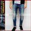 Man skinny ripped denim jeans pants fashion trousers jeans denim jeans factory (LOTA089)
