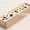 Slide hollow pine wooden wine box,slide lid wood wine box,pine wooden wine box
