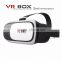 HOT Google cardboard VR BOX II 2.0 Version VR Virtual Reality 3D Glasses For 3.5 - 6.0 inch Smart phone+Bluetooth Controller 1.0