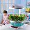 smart home system as table lights fish tank Planting flowers vegetables