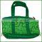 Printed jute bag ladies fashionable printed jute bag 2015 hot sale shopping bag