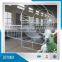Galvanized steel sheep hay feeder
