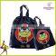 cute nonwoven drawstring outdoors backpack bag