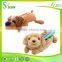 korean fashion cute smiley face pen pencil bear plush cosmetic pencil bag wholesale in yiwu