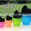 Plastic self watering flower pot