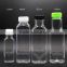 Transparent square PET material plastic beverage bottle 350ml