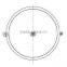 ss304/316 YAB Circular Sanitary Tank Manhole Cover Without Pressure