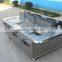 Restaurant Hotel Kitchen 4 Burner Gas Cooking Range with Oven