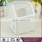Wholesale white ceramic candle holder in houses design