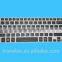 OEM silicone keyboard protector for macbook air