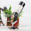 Custom Resin funny chef figurines wine bottle holder