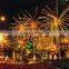 Christmas windmill lotus shape new year lighted decoration led christmas fireworks light