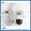 glass mason jar mason mug with handle and silver lid