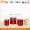 Wholesale kitchen 3 sets spice storage stainless steel metal canisters