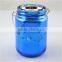 butterfly design mirror glass jar factory supply