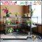Steel Flower Display Rack Garden Flower Shelf Rack