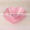 Heart dinnersets for lover's day, pink heart shape bowl and plate