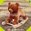 2017 New design wooden plush rocking horse children wooden plush rocking horse baby wooden plush rocking horse W16D073