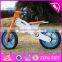 2017 New design best toddlers wooden balance bike for 2 year old W16C165