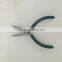 Berrylion mini 5" Long Nose Pliers without teeth polished mini Long nose plier