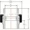 HIGH QUANLITY UNION OF PVC DIN STANDARD FITTINGS FOR WATER SUPPLY