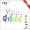 2017 Hot sale new product custom colorful PVC Keychain Made In China wholesale