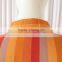 Orange/Red Stripe Sweat Steaming Clothes Elastic Waist Clothes Couples Pajamas Short Sleeve Top+Pants Pajamas for Sauna