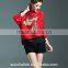 newest chinese stylish popular sexy ladies loose top factory price