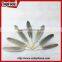 50pcs Home Decorative Dyed Natural Grey Dyed Goose Feathers Sale