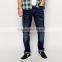 Custom 98%cotton 2%spandex men denim jeans
