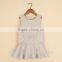 Faux leather children winter frocks for girls kids frozen dress