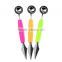 2 in 1 Dual Head Fruit Melon Ice Cream Scoop Spoon Ball Baller Carving Knife