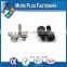 Made in Taiwan Stainless M3-0.5 x 12mm Phillips Pan Head Zinc Finish Steel Internal Tooth Washer SEMS Machine Screw