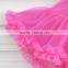 Conice children's dress red sleeveless lace trimmings tutu dress for wholesale